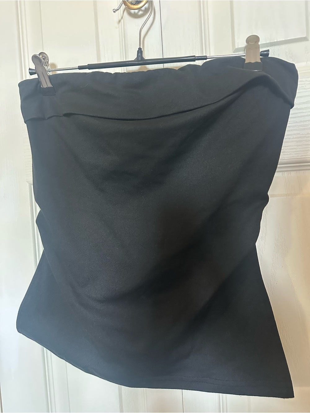 Classic Black Tube Skirt - Women's Essential